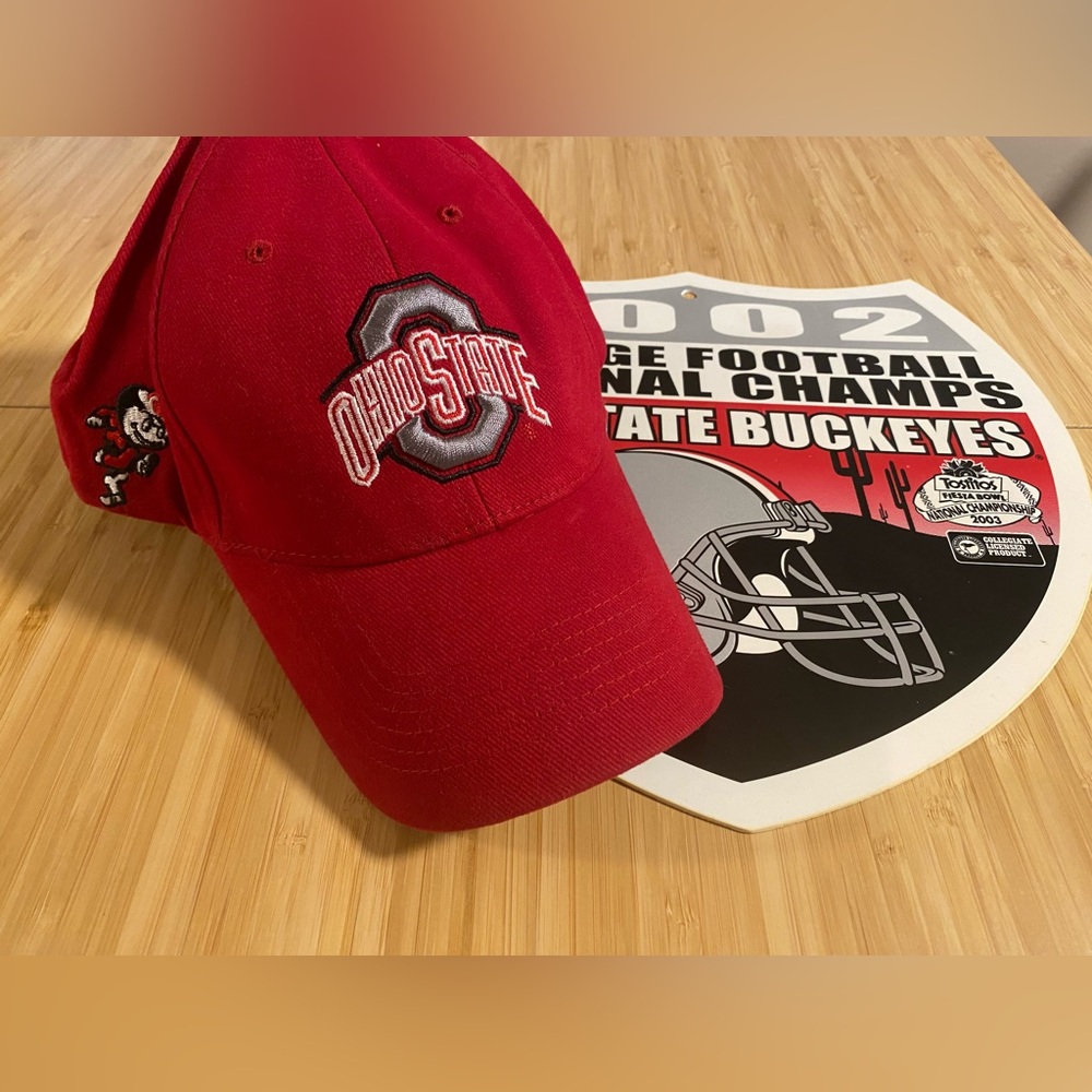 Brutus The Buckeye Ohio State Hat Ballcap Vintage… - image 1